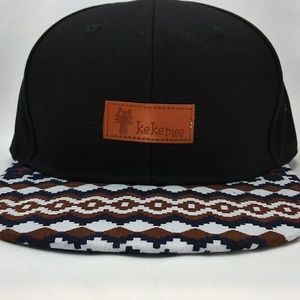 Black Snapback Hat